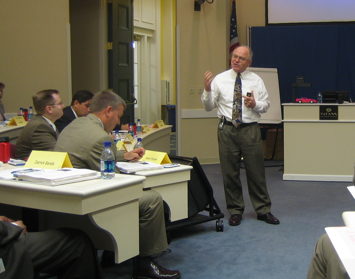 John Kwasnoski at the National Advocacy Center